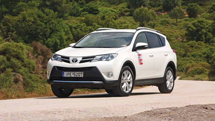 Το νέο Toyota RAV4 είναι η νεότερη χρονικά άφιξη στα Crossover, με 2κίνητη diesel έκδοση.